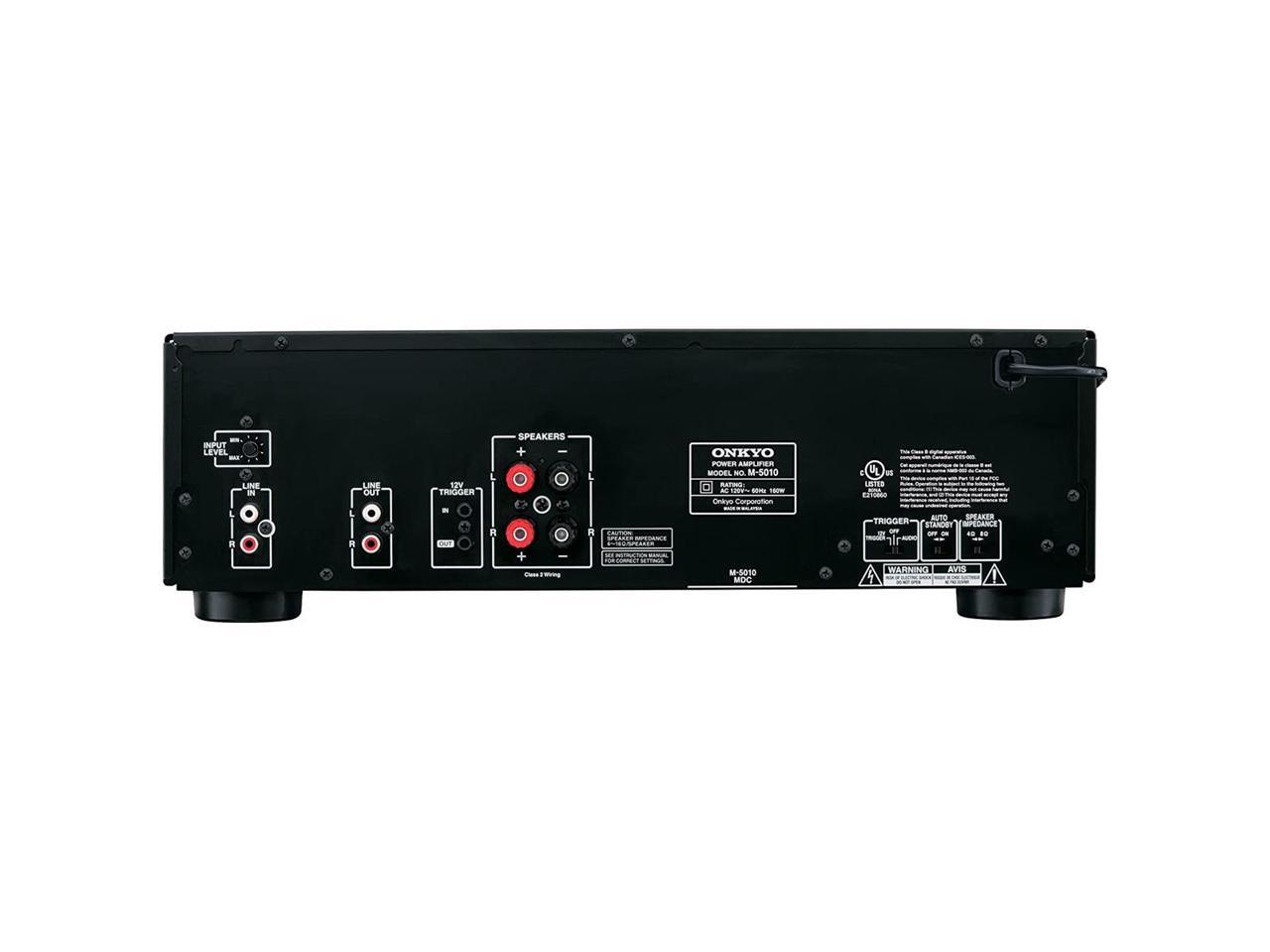 Onkyo M5010 2Channel Amplifier, Stereo Audio