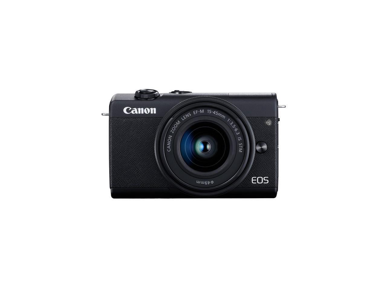 Canon EOS M200 Mirrorless Camera with 1545mm Lens Black