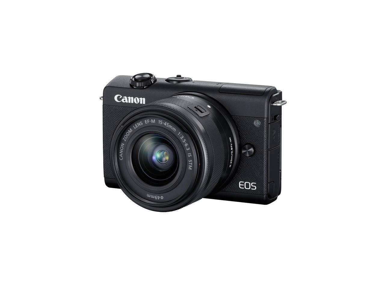 Canon EOS M200 24.2MP Mirrorless Compact Digital Camera with EFM 15