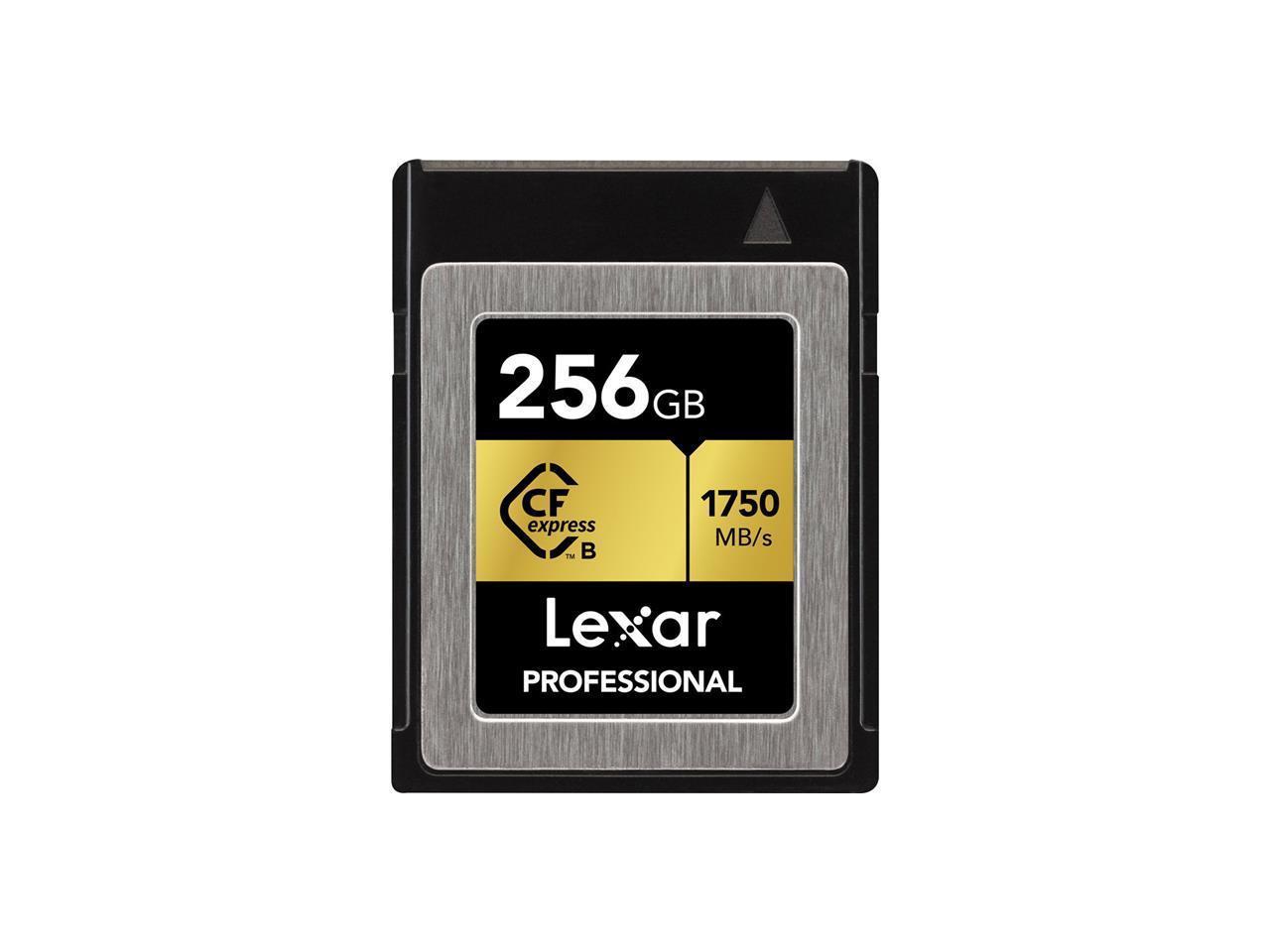 Lexar 256GB Professional CFexpress Type-B Memory Card #LCFX10-256CRBNA ...