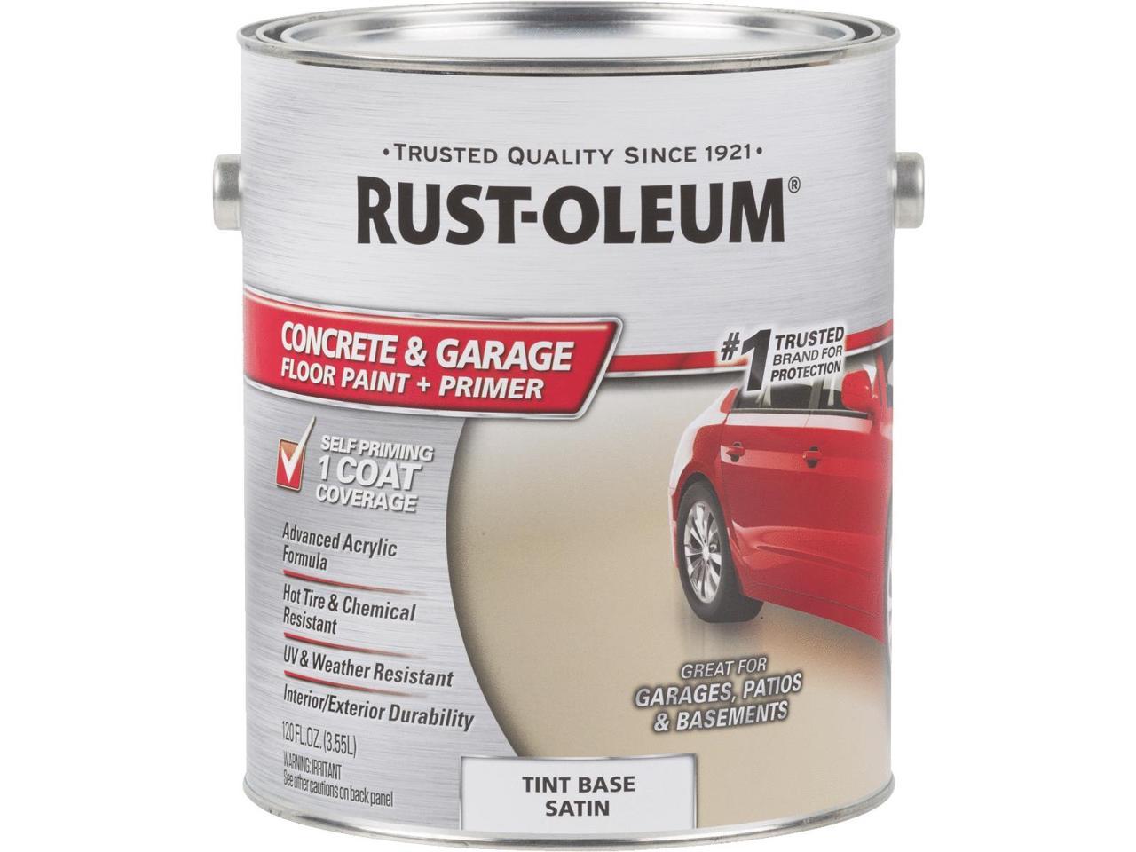 RustOleum Concrete & Garage Floor Paint & Primer, 1 Gal