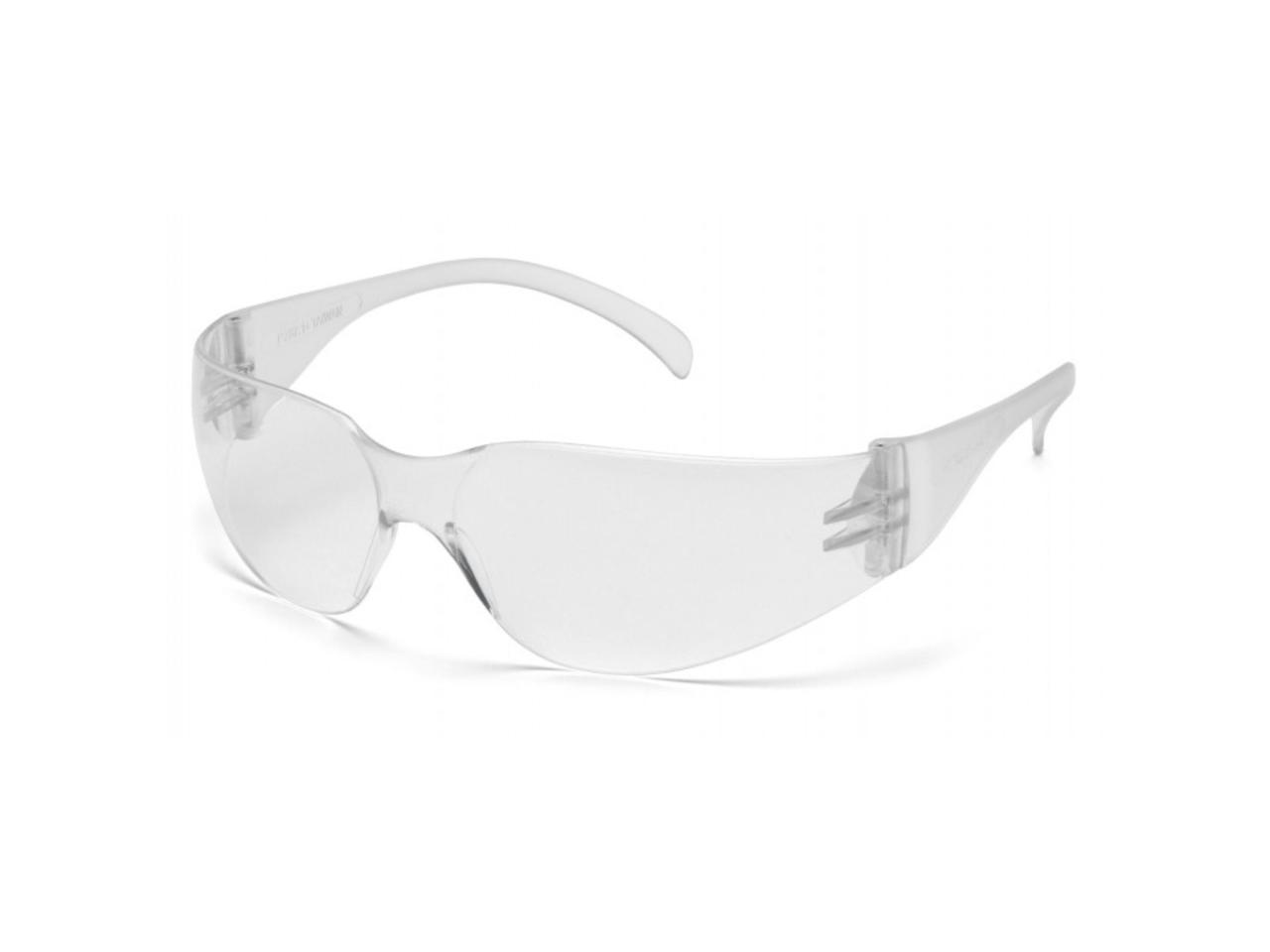 Clear Lens Pack of 12 Checklite Scratch-Resistant Safety Glasses