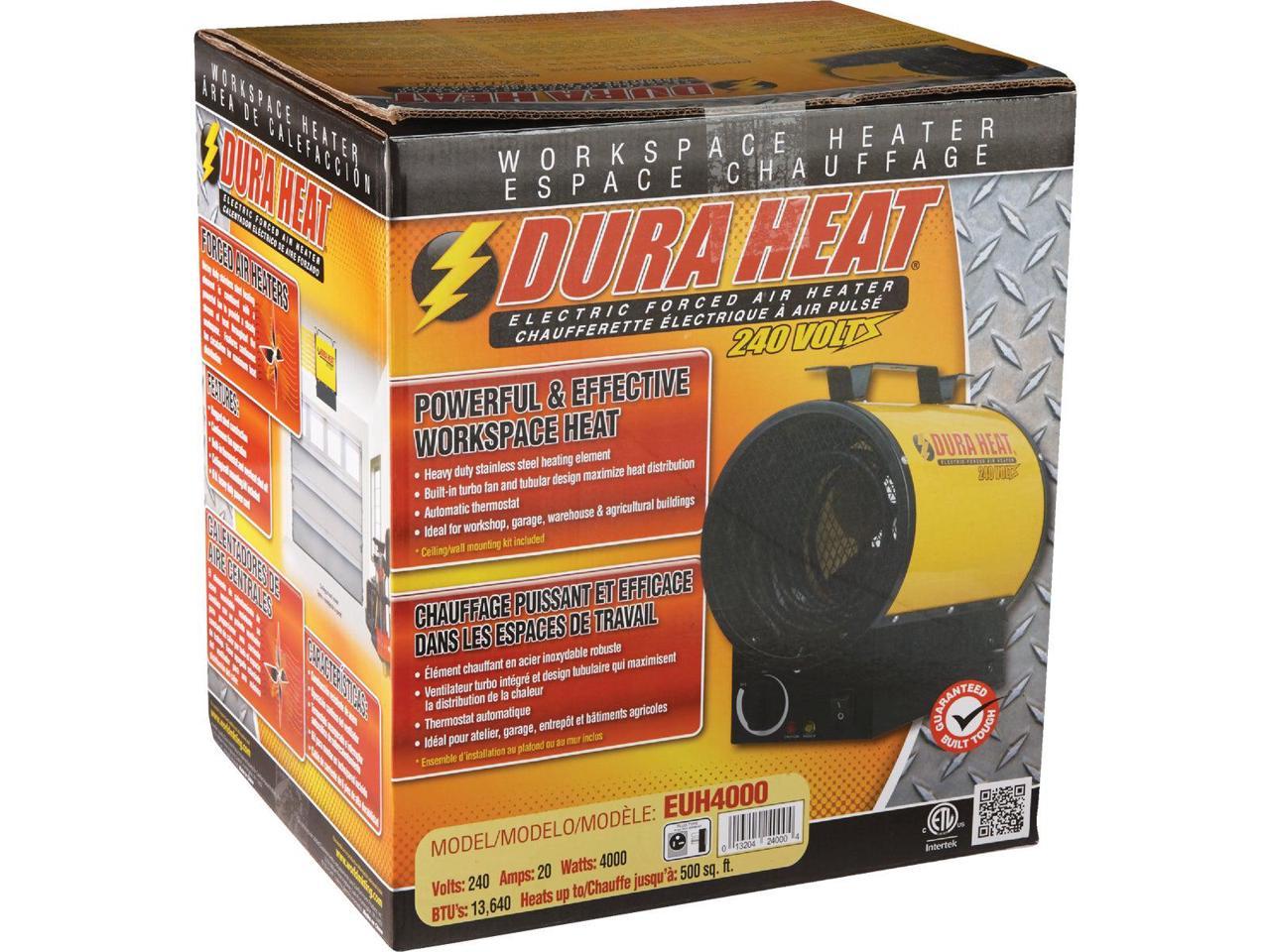 Dura Heat EUH4000 12,800 BTU Electric Forced Air Heater