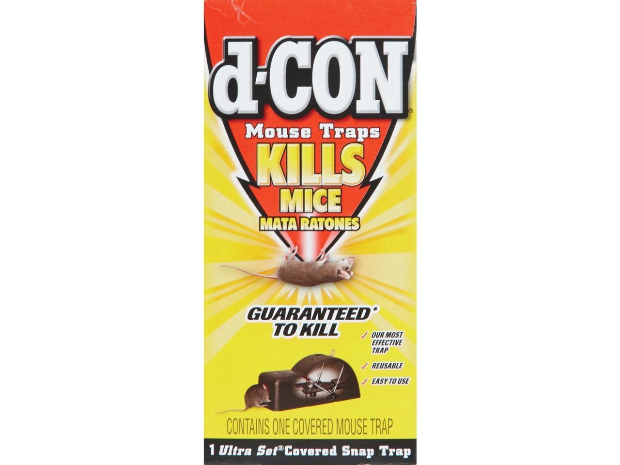 D-Con Ultra-Set Mechanical Covered Mouse Trap (1-Pack) 1920000027 ...