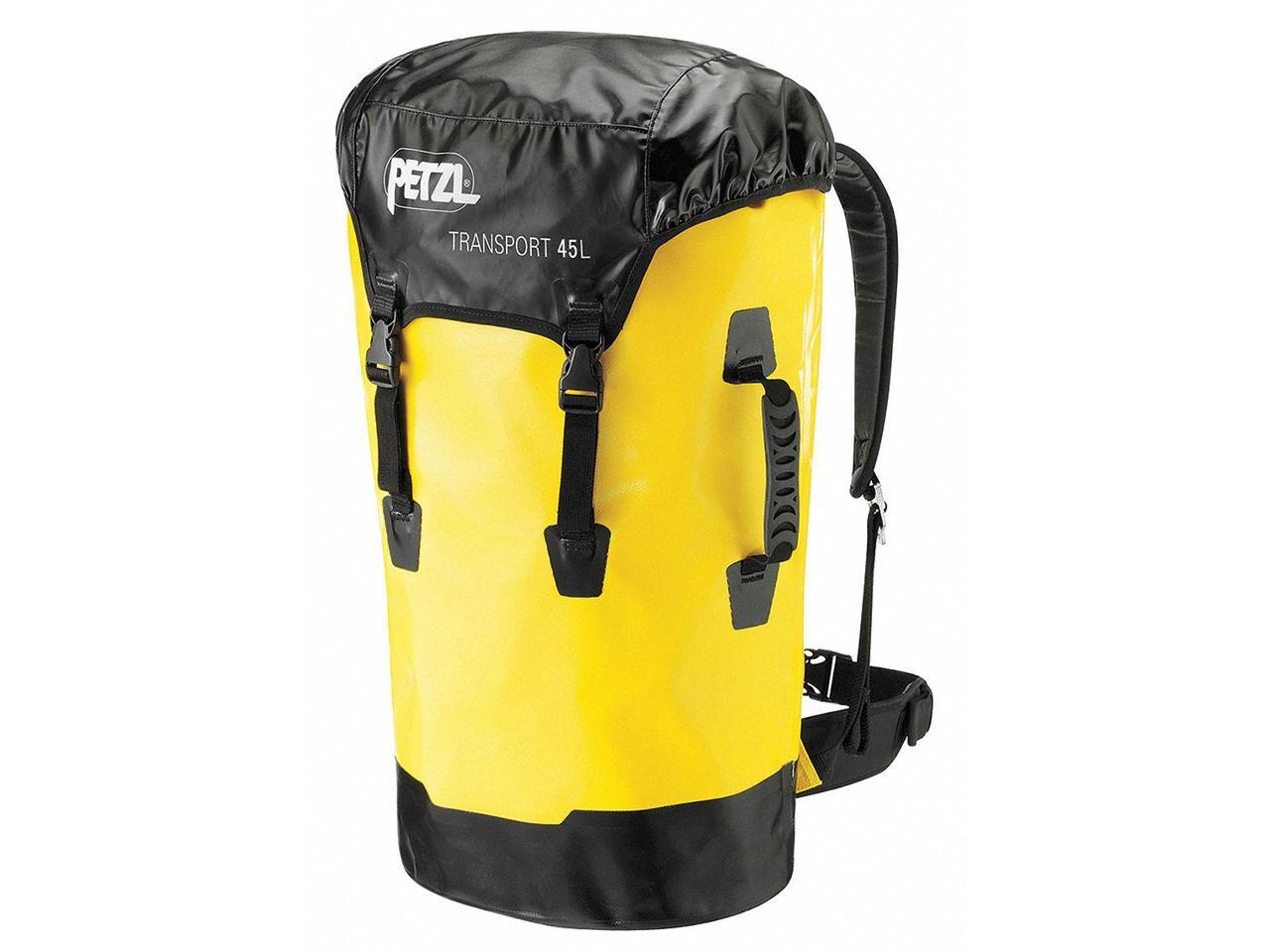 Backpack, 1 Pocket, Yellow/Black PETZL S42Y 045 - Newegg.com