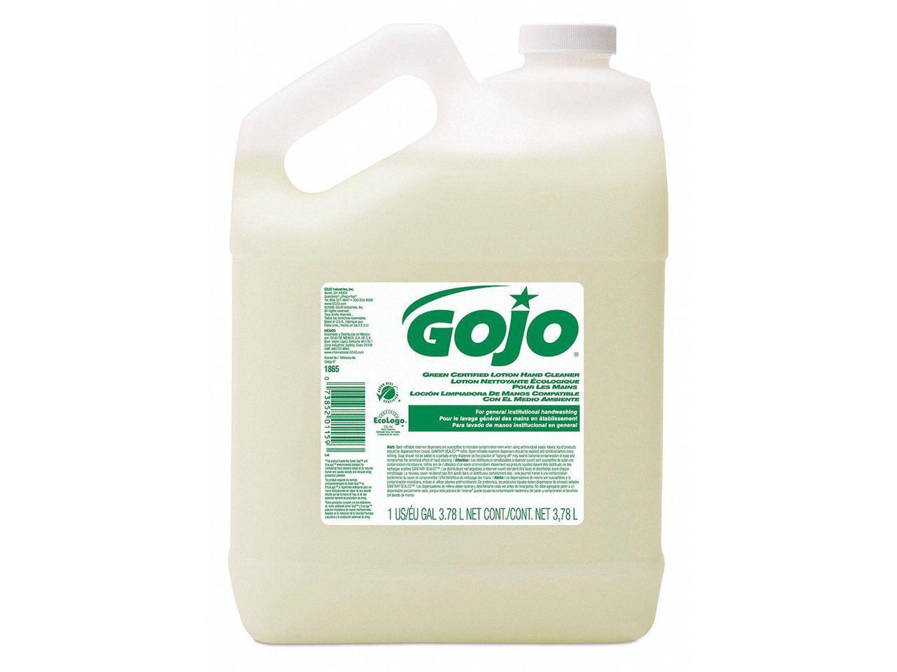 GOJO 186504 Green Certified Lotion Hand Soap, 1 Gallon Pour Bottle