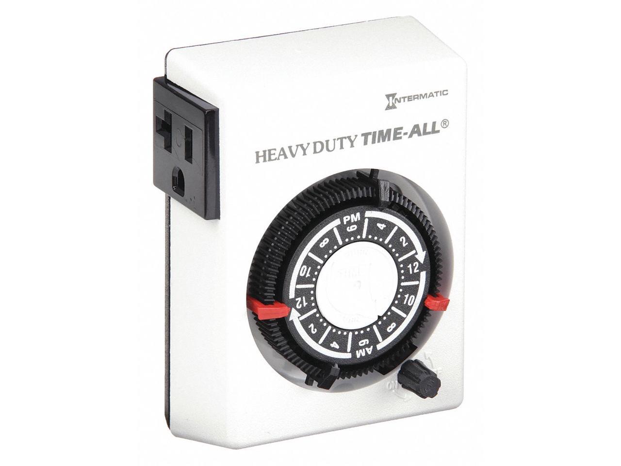 INTERMATIC HB113 Timer,Mechanical,120V,20A,Plug In