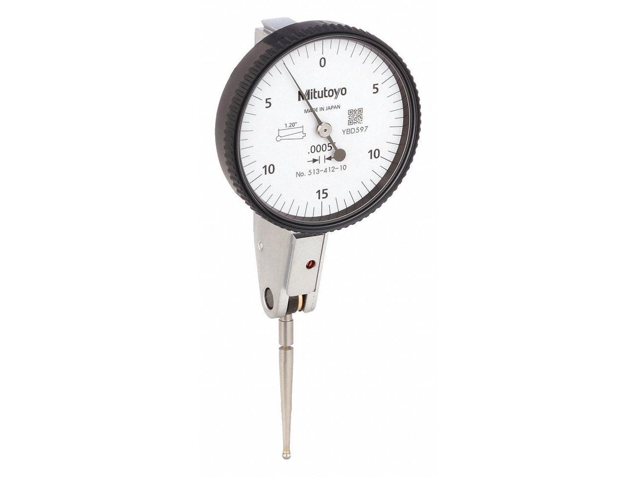 Mitutoyo 513-403 Dial Test Indicator Hori 0 to 0.008 in for sale online