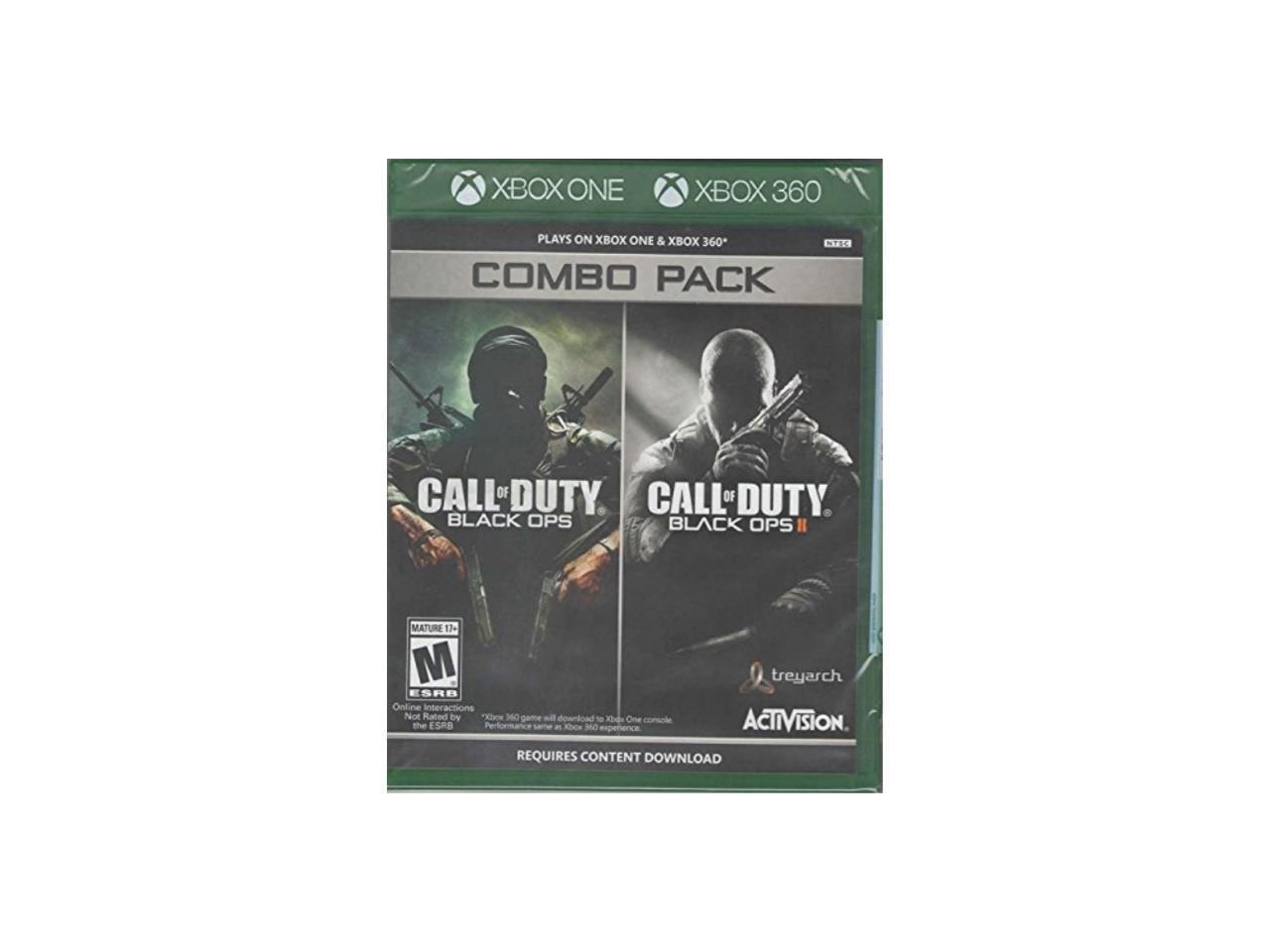 call of duty black ops 1 & 2 combo pack xbox one