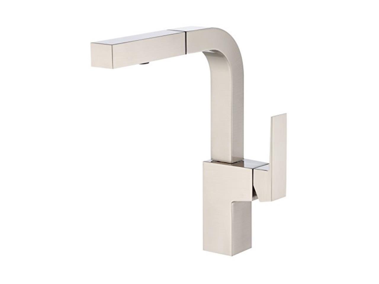 D404562SS Mid-Town Single Hole Kitchen Faucet (Stainless Steel)