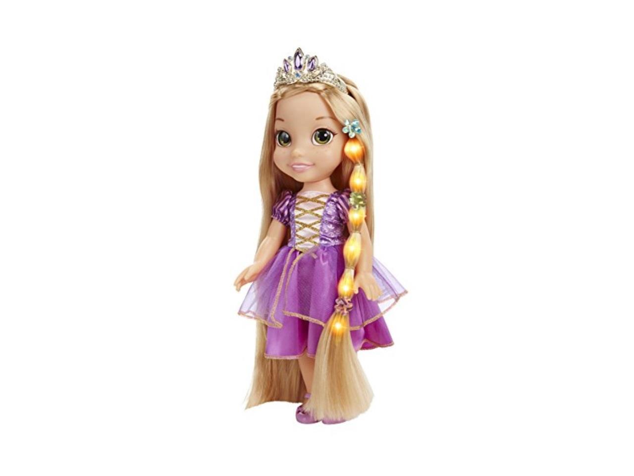 Disney Tangled Glow Style Rapunzel Toddler Doll Newegg Com