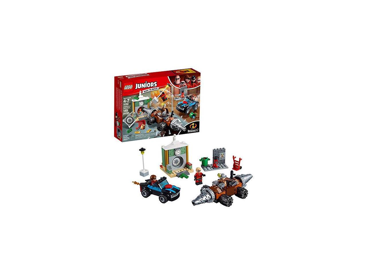 lego juniors incredibles 2 10760 underminer bank heist