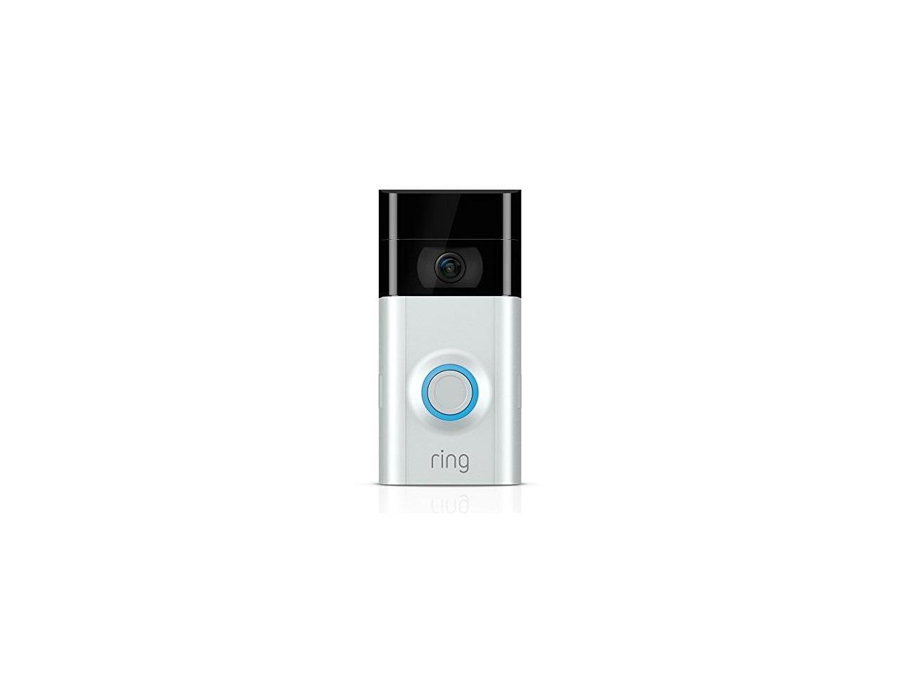 Ring Video Doorbell 2, WiFi Smart 1080p Doorbell (hardwired or