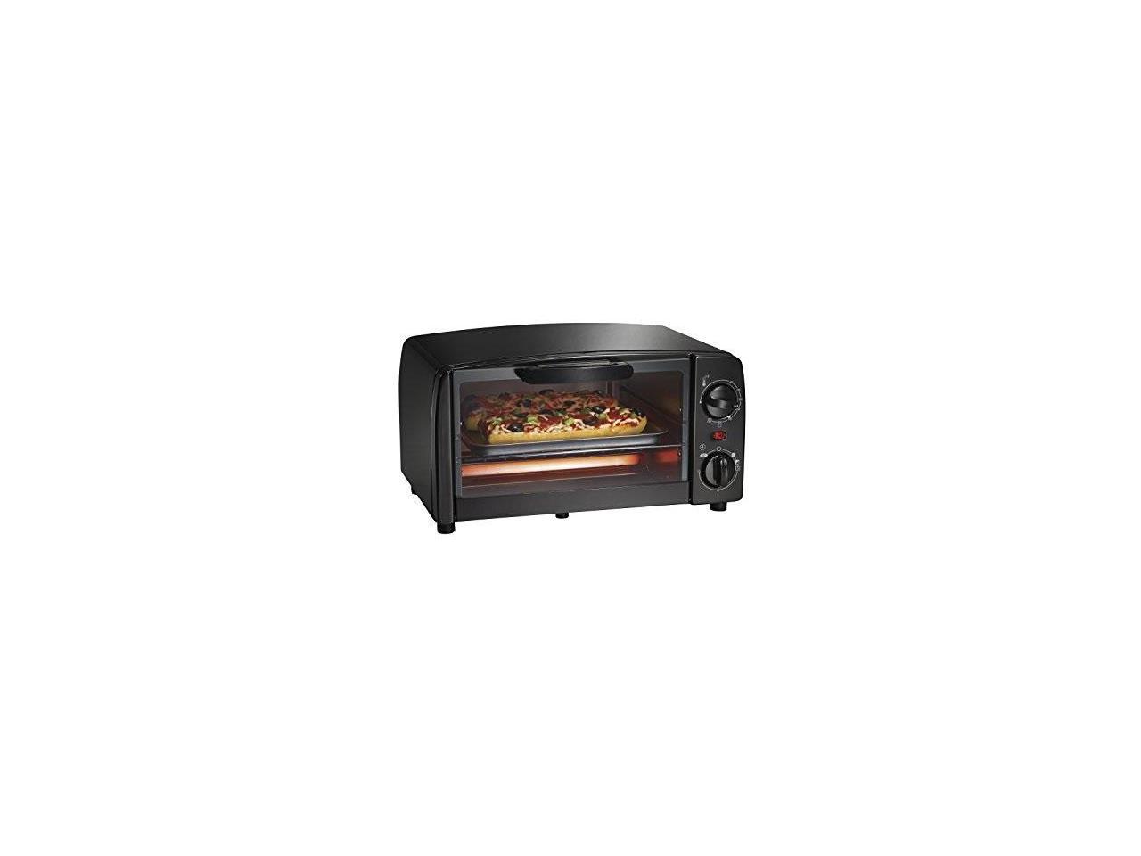 Proctor Silex 31118PS Toaster Oven Broiler, Black - Newegg.com