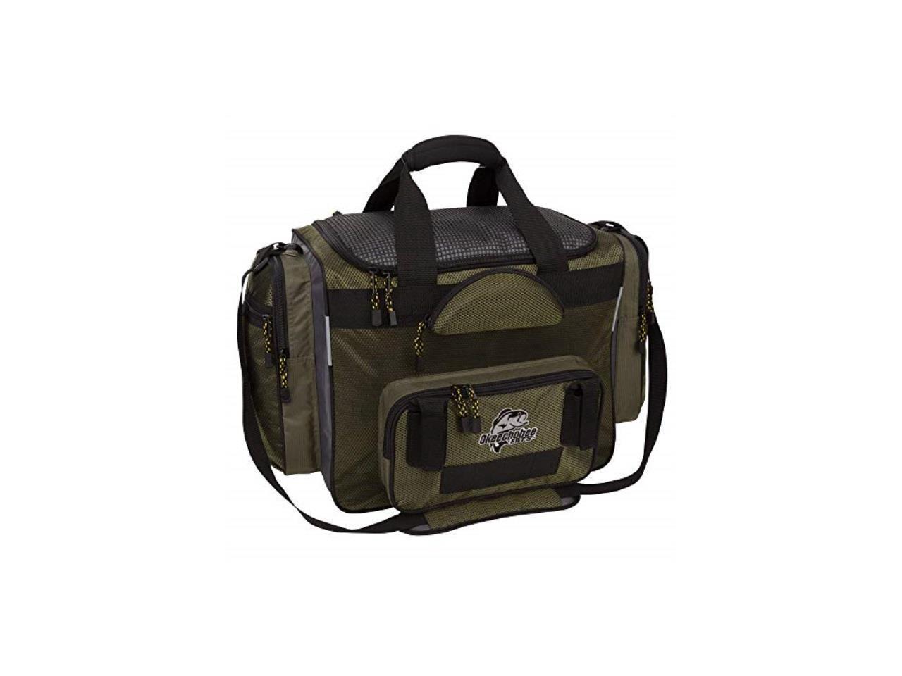 okeechobee fats fisherman deluxe tackle bag