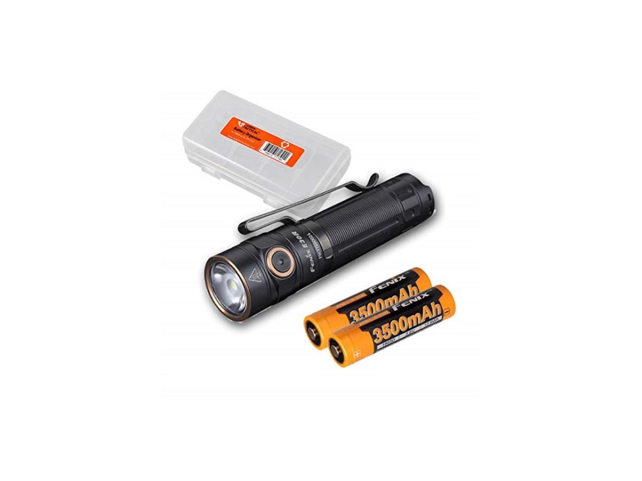 Fenix E30R 1600 Lumen USB Rechargeable EDC Flashlight with Fenix 18650 Battery 