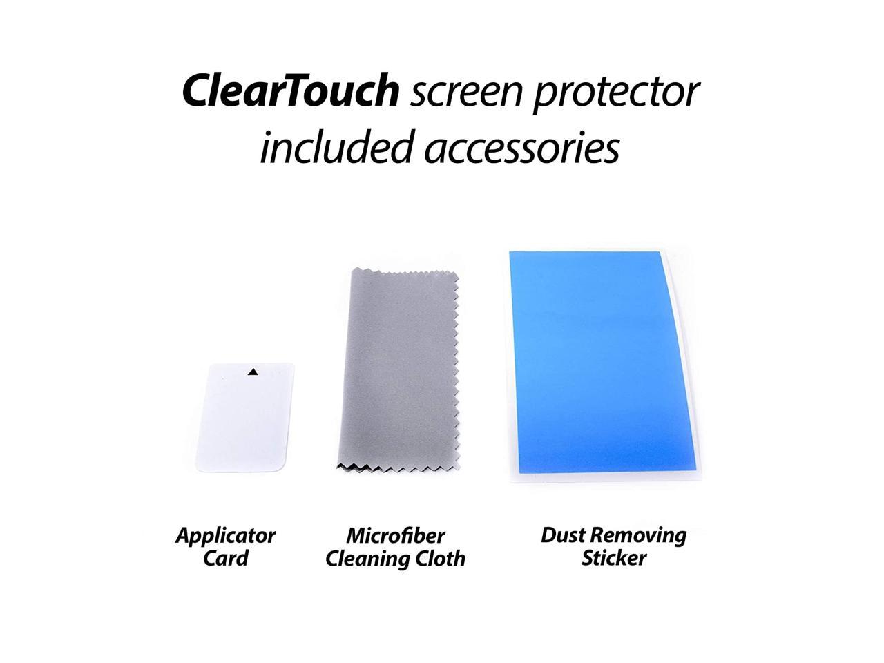 ClearTouch Crystal 2-Pack BoxWave® Shields From Scratches for Wahoo ELEMNT ROAM Wahoo ELEMNT ROAM Screen Protector HD Film Skin
