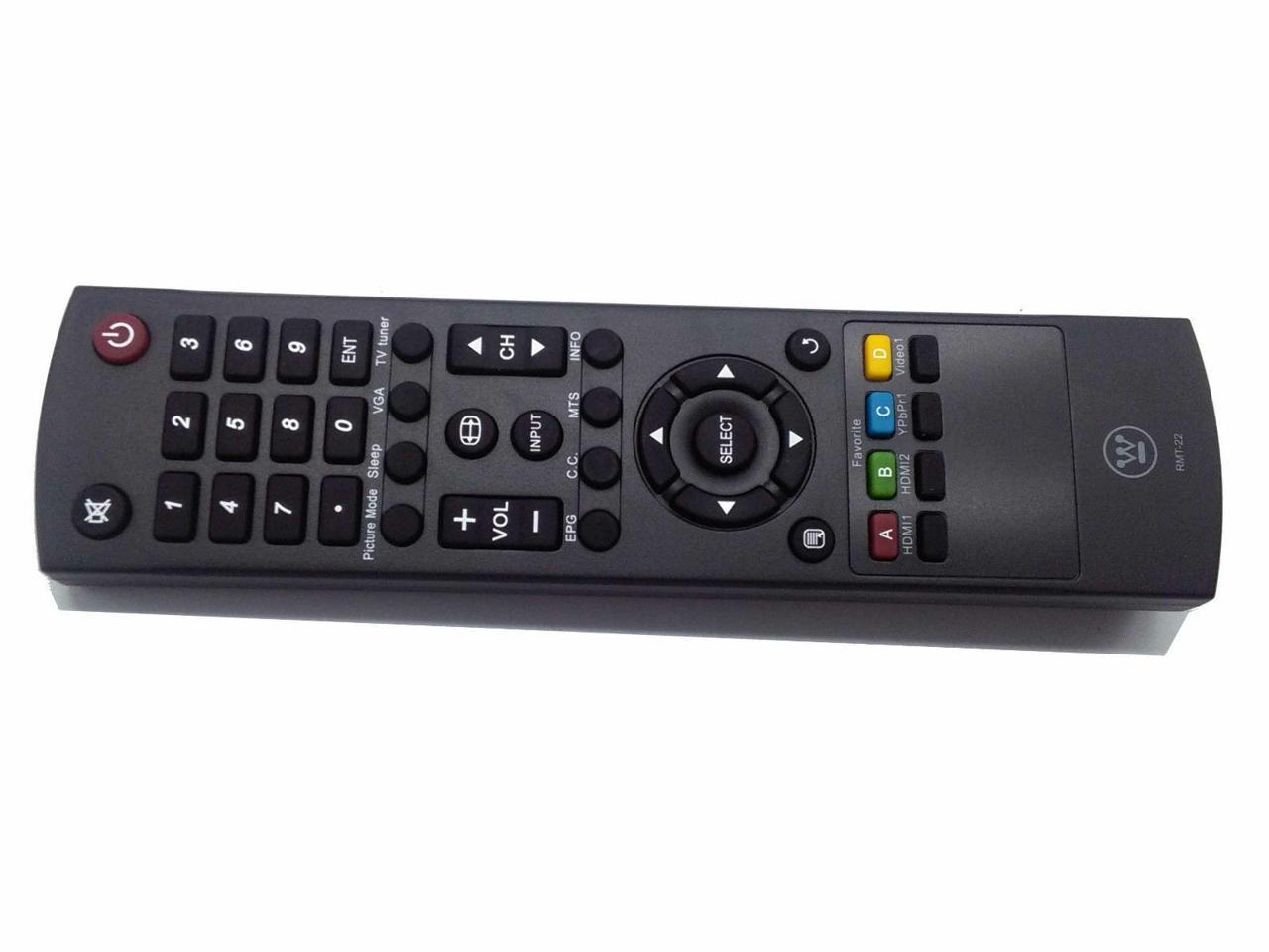 New Westinghouse Remote Control RMT-22 EW32S5UW UW32SC1W UW32S3PW ...