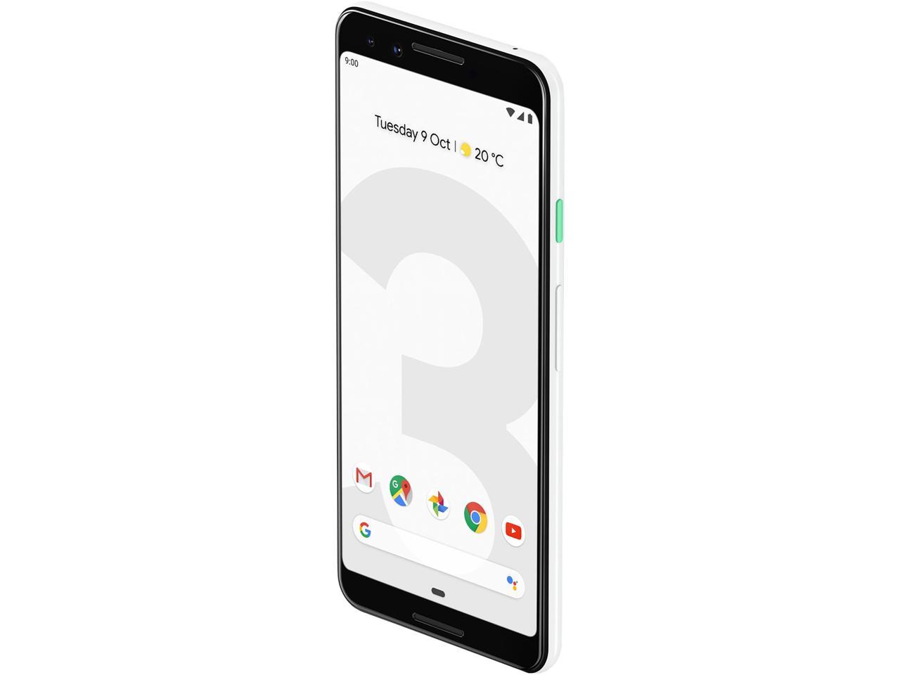 Details about   Google Pixel 3 64GB GSM+CDMA Unlocked 4G LTE Android Smartphone Black/White