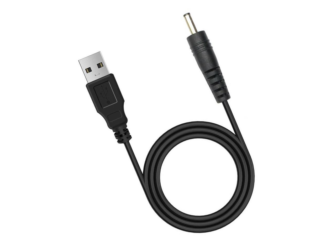 USB to 2.5mm Charging Cable Charger Cord for Smartab Zeki Alldaymall Tablet