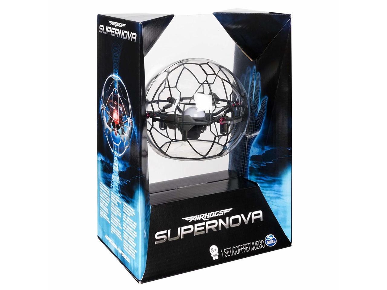 Air Hogs Supernova Gravity Defying Hover Orb Hand Controlled 