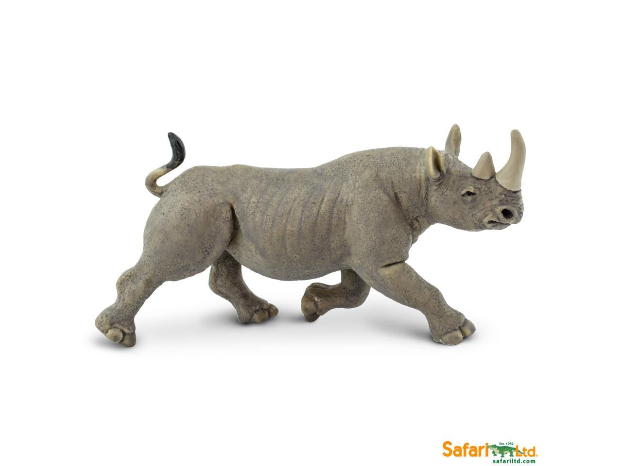 Indian Rhino Wild Safari Animal Figure Safari Ltd NEW Toy Mammal Kid Educational 