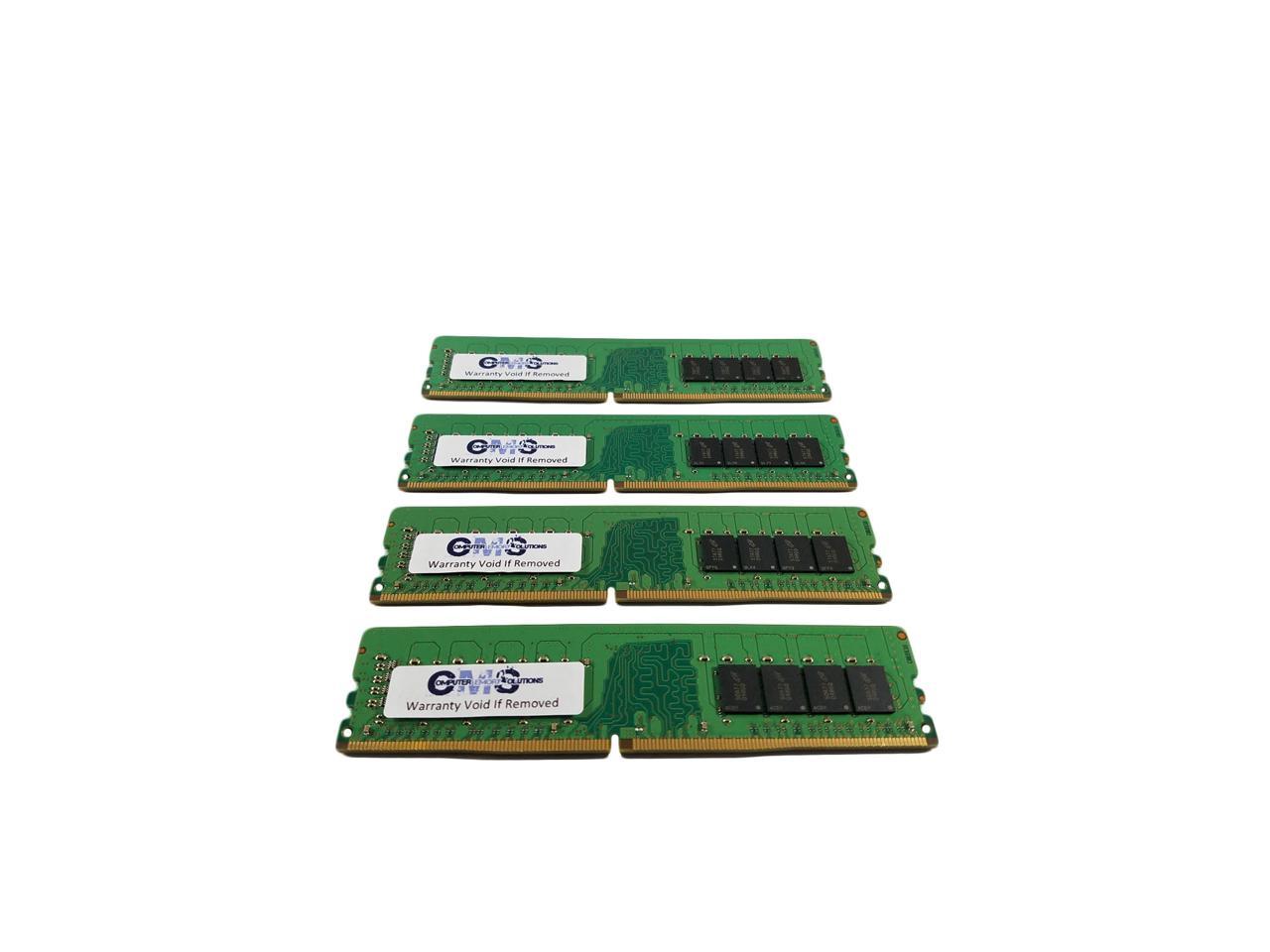 CMS 64GB (4X16GB) DDR4 21300 2666MHZ Non ECC DIMM Memory Ram Upgrade