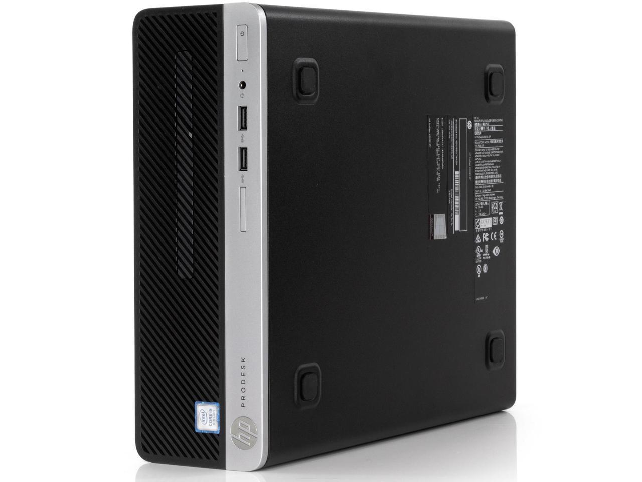 PC/タブレット PCパーツ HP ProDesk 400 G5 Desktop SFF, Intel 6-Core i5-8500 Upto 4.1GHz 