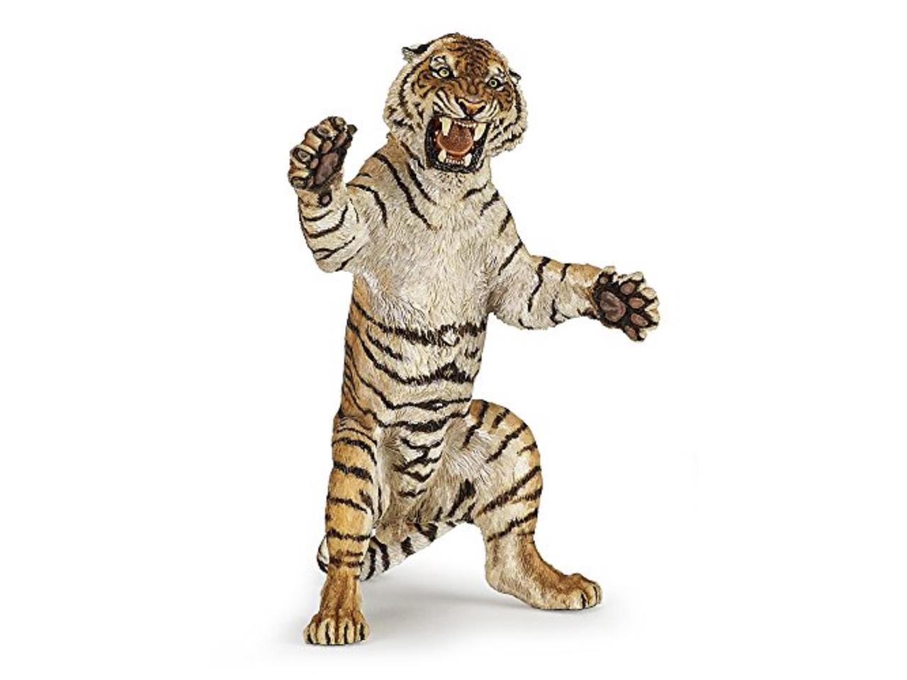 papo standing tiger figure, multicolor
