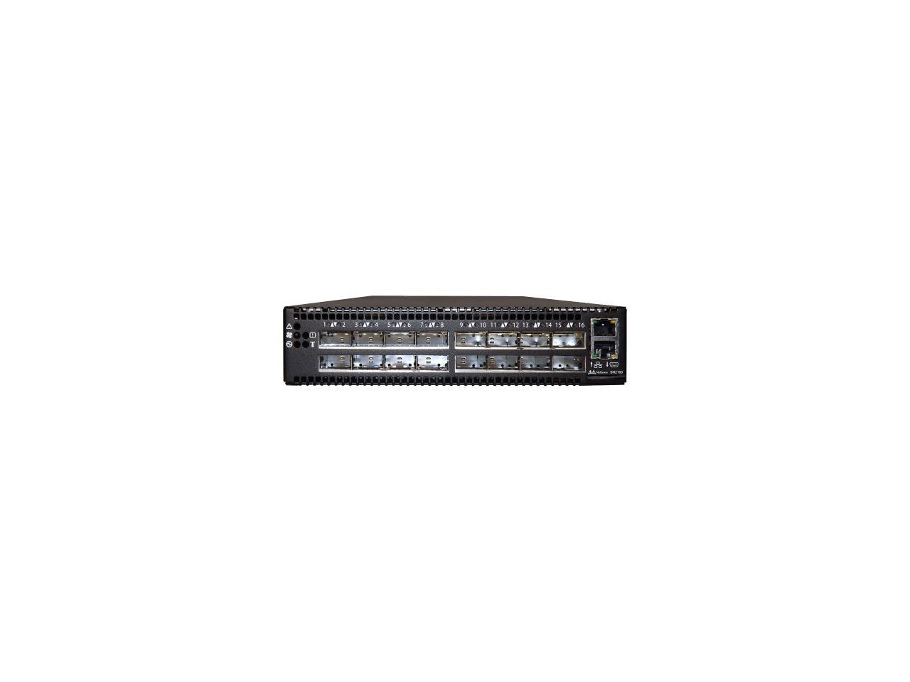 Open Box: MELLANOX TECHNOLOGIES, INC. MSN2100-CB2F SPECTRUM BASED 100GBE 1U OPEN ETHERNET SWITCH WITH MLNX-OS, 16 QSFP28 PORTS,