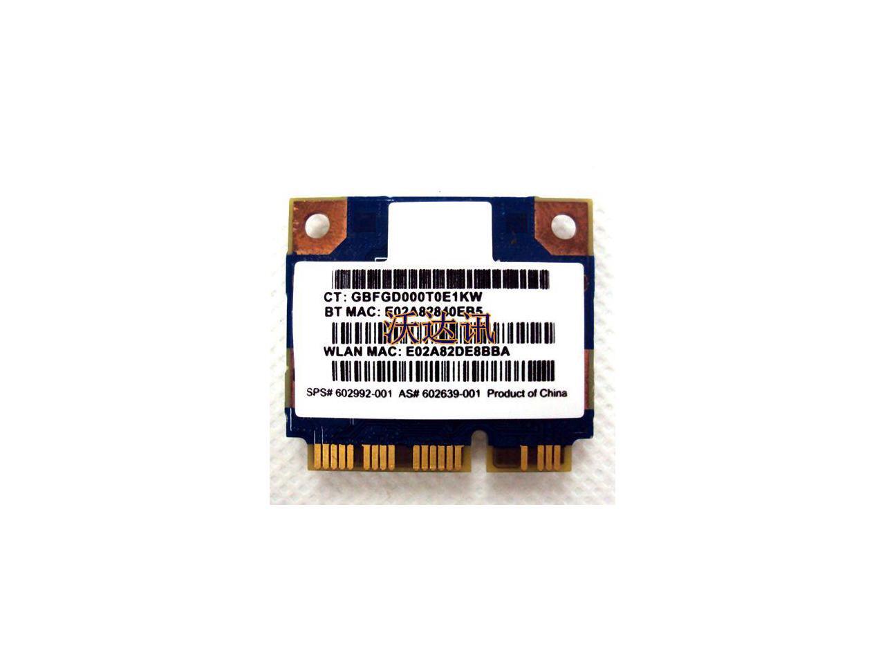 Ralink rt3090bc4 wifi n bluetooth 3 0 pci e card 300m 602992 001 802