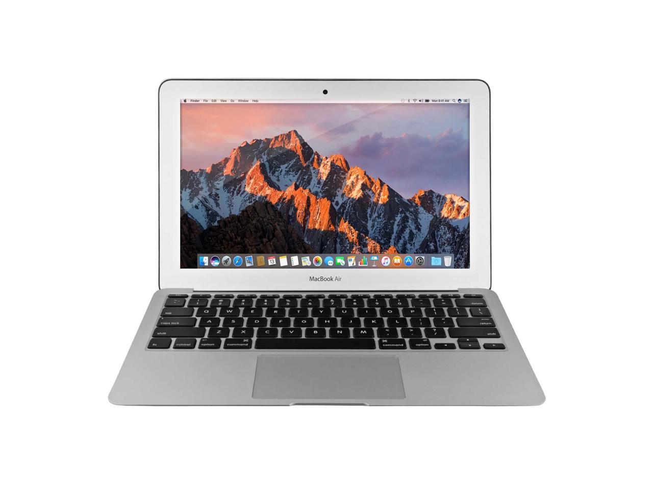 Refurbished Apple Laptop MacBook Air 1.70GHz 4GB Memory 128GB flash storage HDD Intel HD