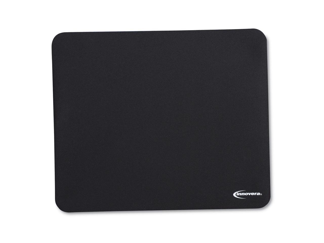 Innovera IVR52448 Black Rubber Mouse Pad
