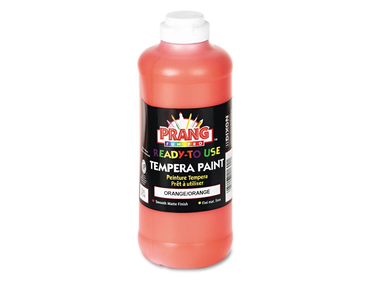 Prang 21602 ReadytoUse Tempera Paint Red 16 oz