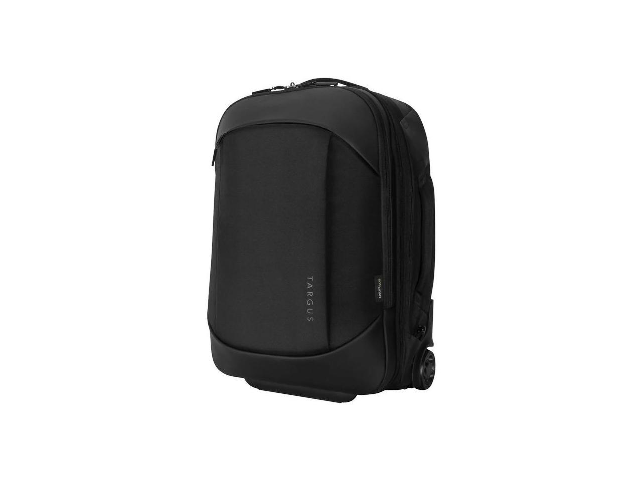 Targus Black Mobile Tech Traveler EcoSmart Rolling Backpack Model ...