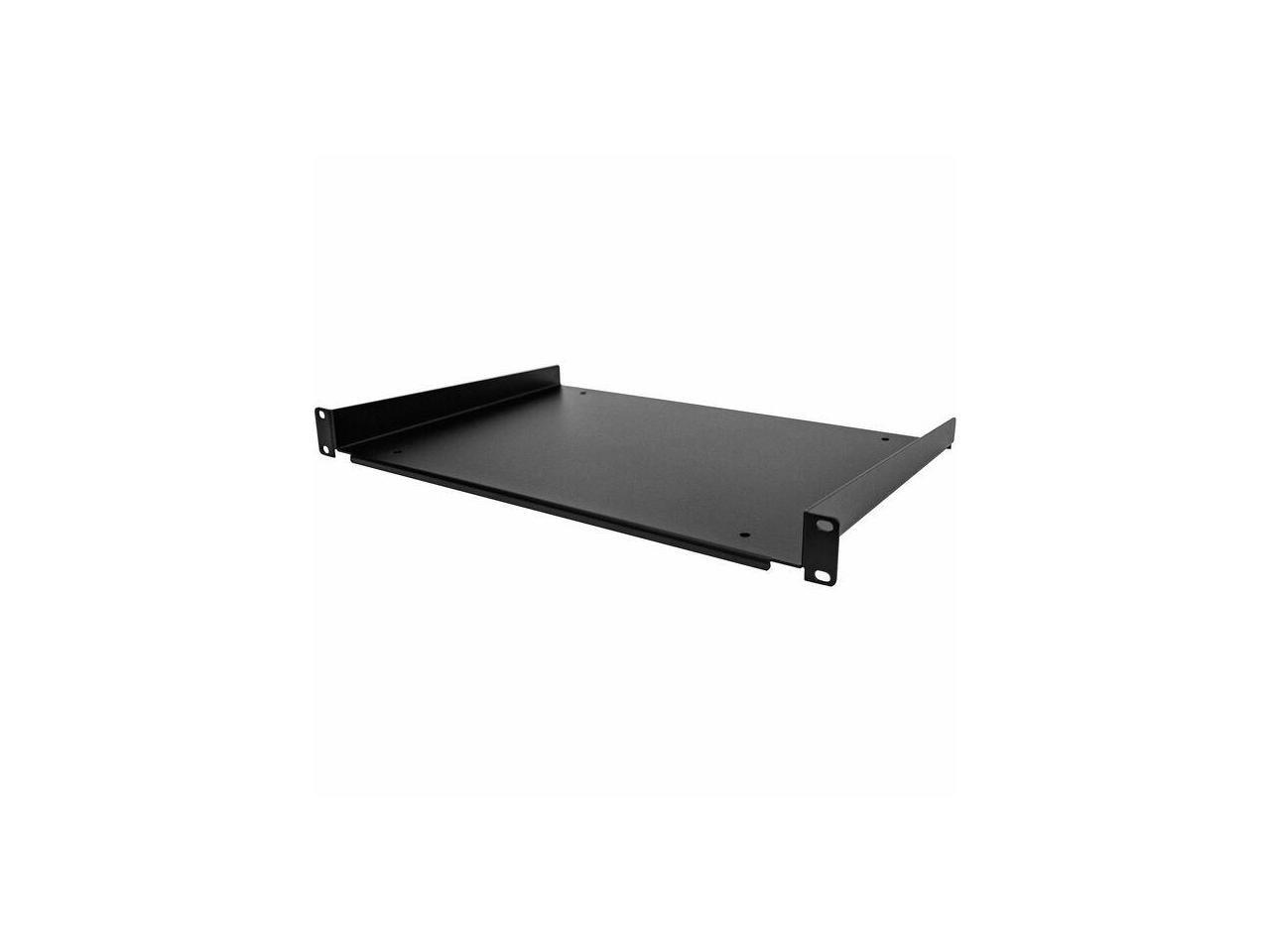 StarTech 1U Server Rack Shelf 12 Deep Universal Rack Mount Cantilever Shelf for 19 Rack