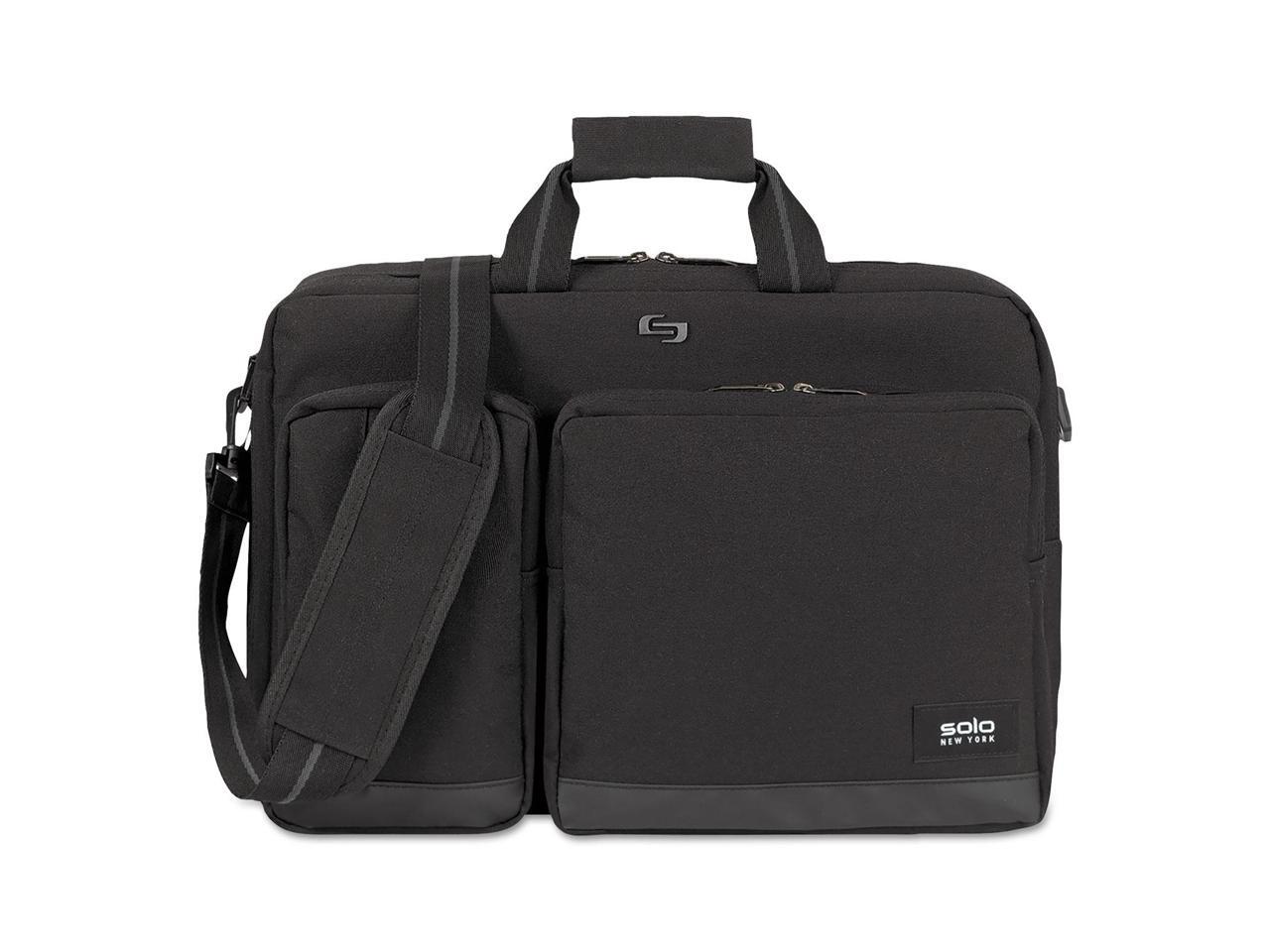 SOLO Black Urban Hybrid Briefcase Model UBN3104