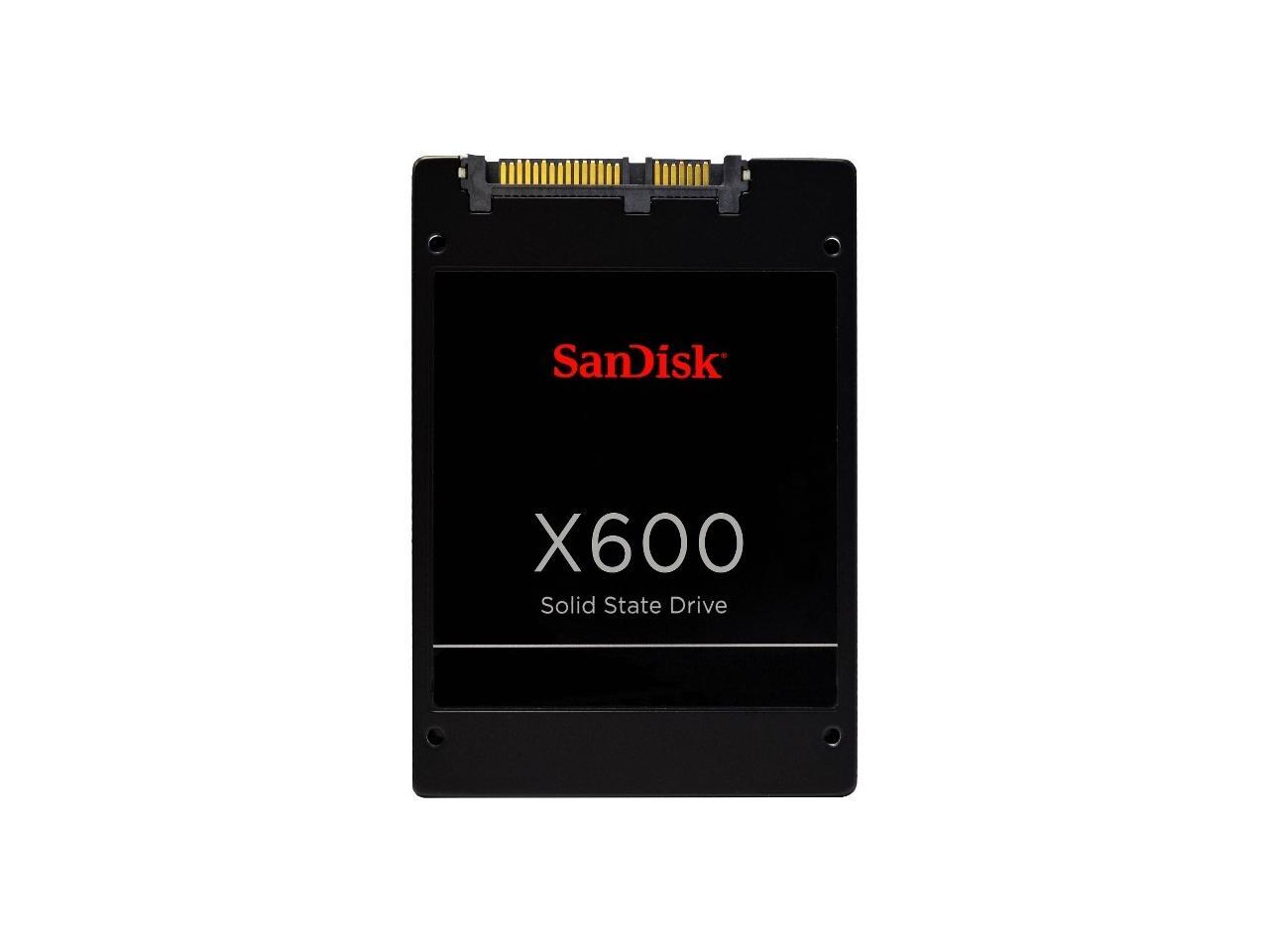 Sandisk X600 256 Gb Solid State Drive 2.5" Internal Sata (Sata/600