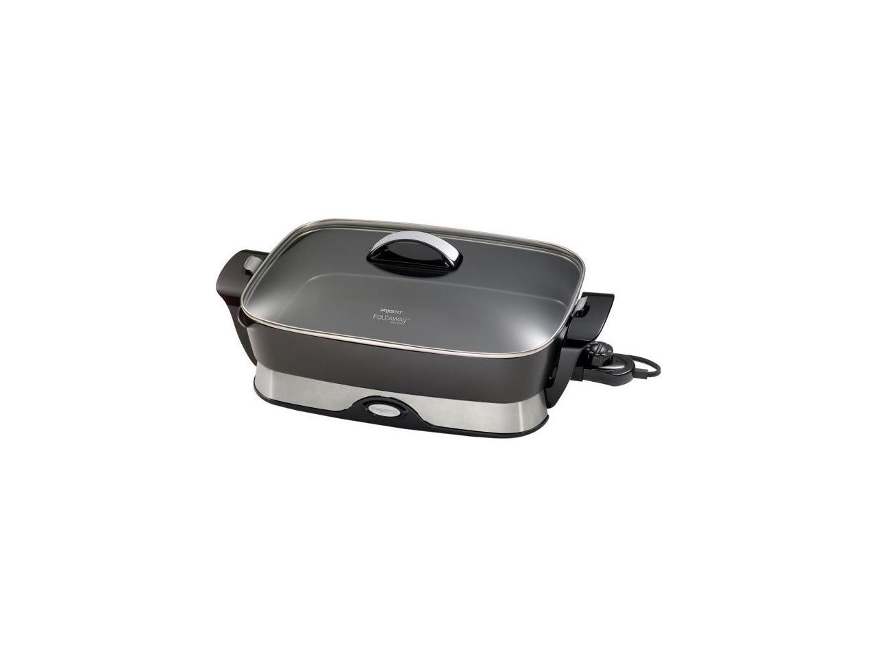 Presto 06857 16 electric skillet foldaway