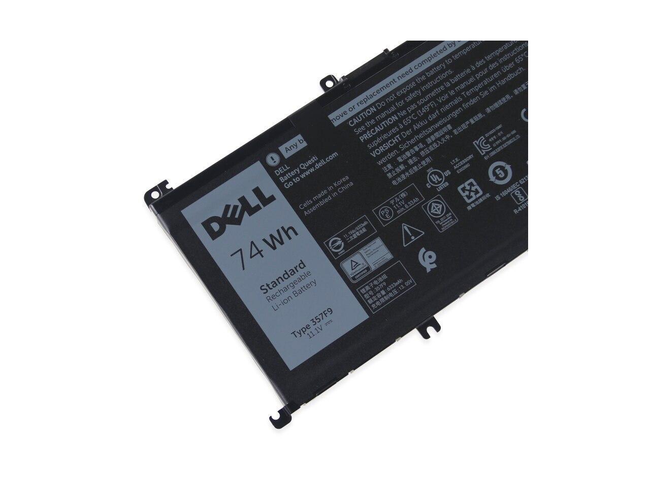 Dell p65f аккумулятор