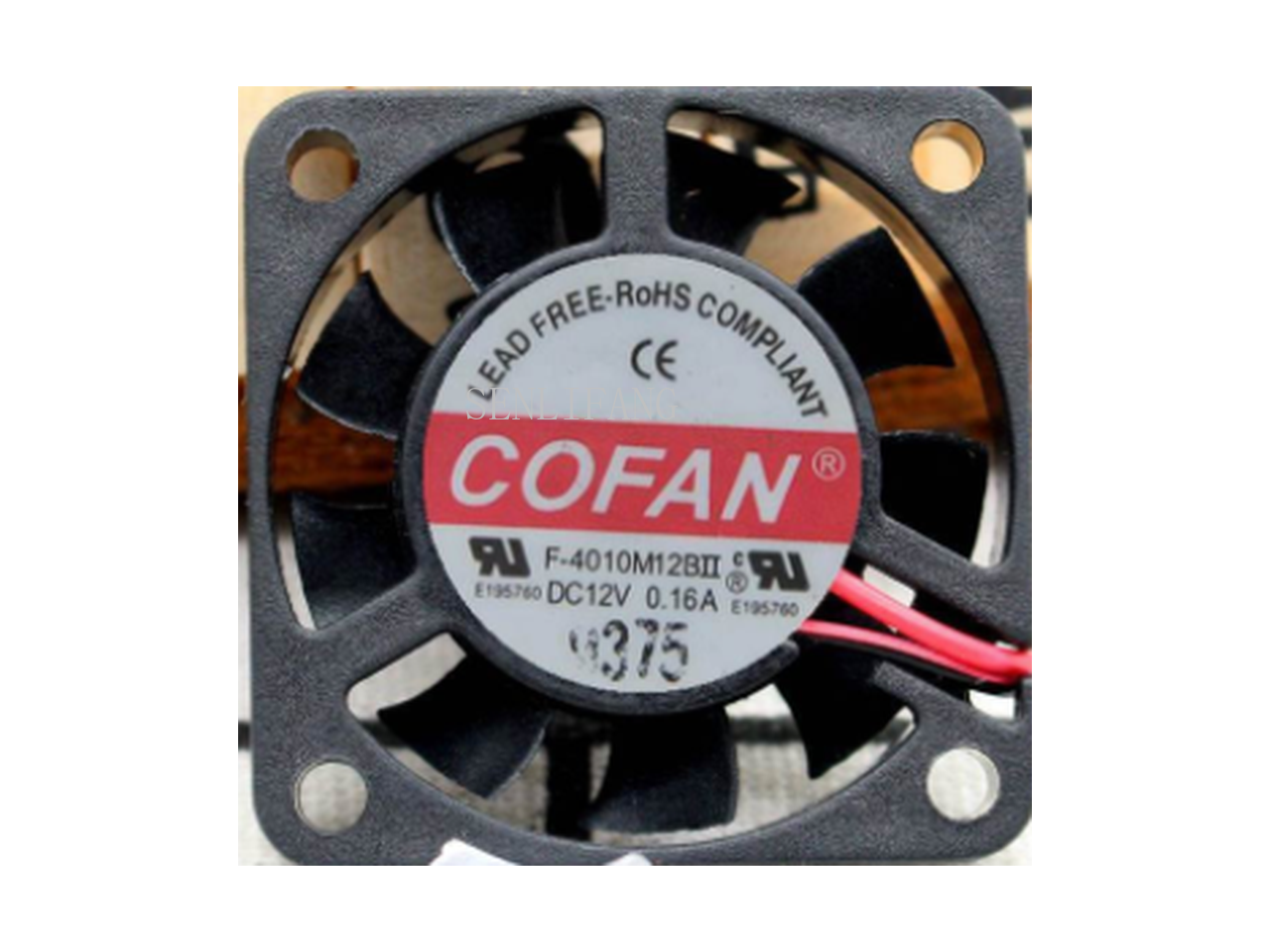 For Cofan F 4010m12bii Dc 12v 0 16a 40x40x10mm 3 Wire Server Cooler Fan One Year Warranty Newegg Com