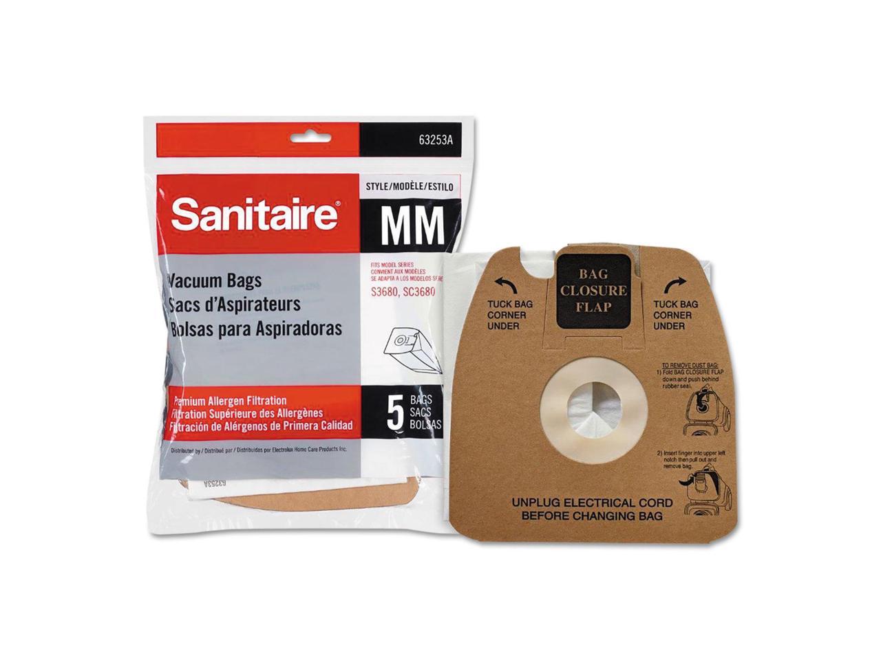 TVP Replacement for Sanitaire Style LS Arm and Hammer Vacuum Cleaner Paper Bags 