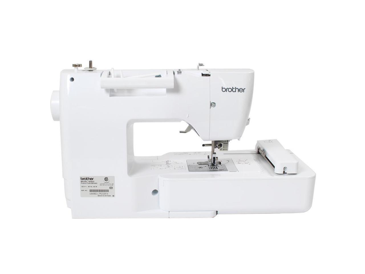 Brother SE600 Computerized Combo Sewing & Embroidery Machine