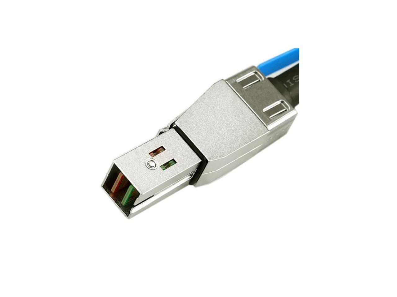 External Mini SAS HD SFF8644 to Mini SAS High Density HD SFF8644 Data Server Raid Cable 50cm