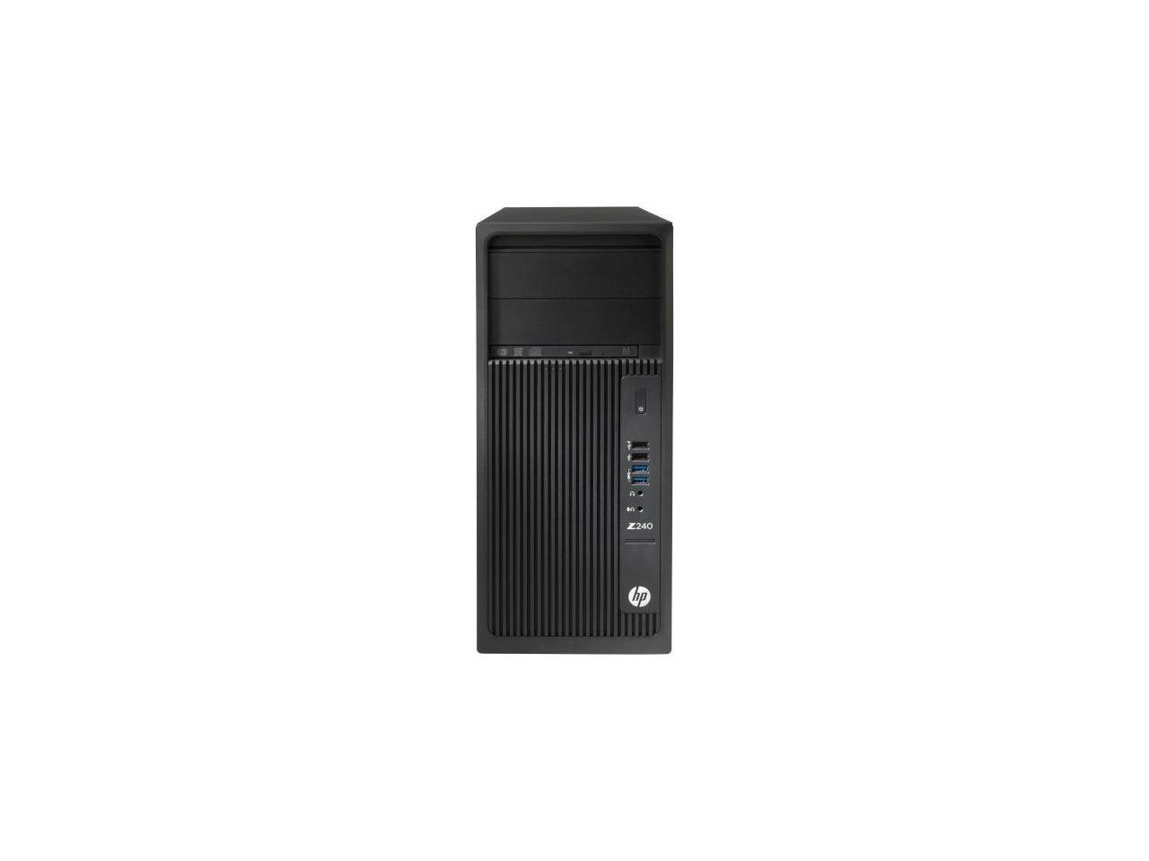 HP Z240 Tower Workstation 1 x Processors Supported 1 x Intel Core