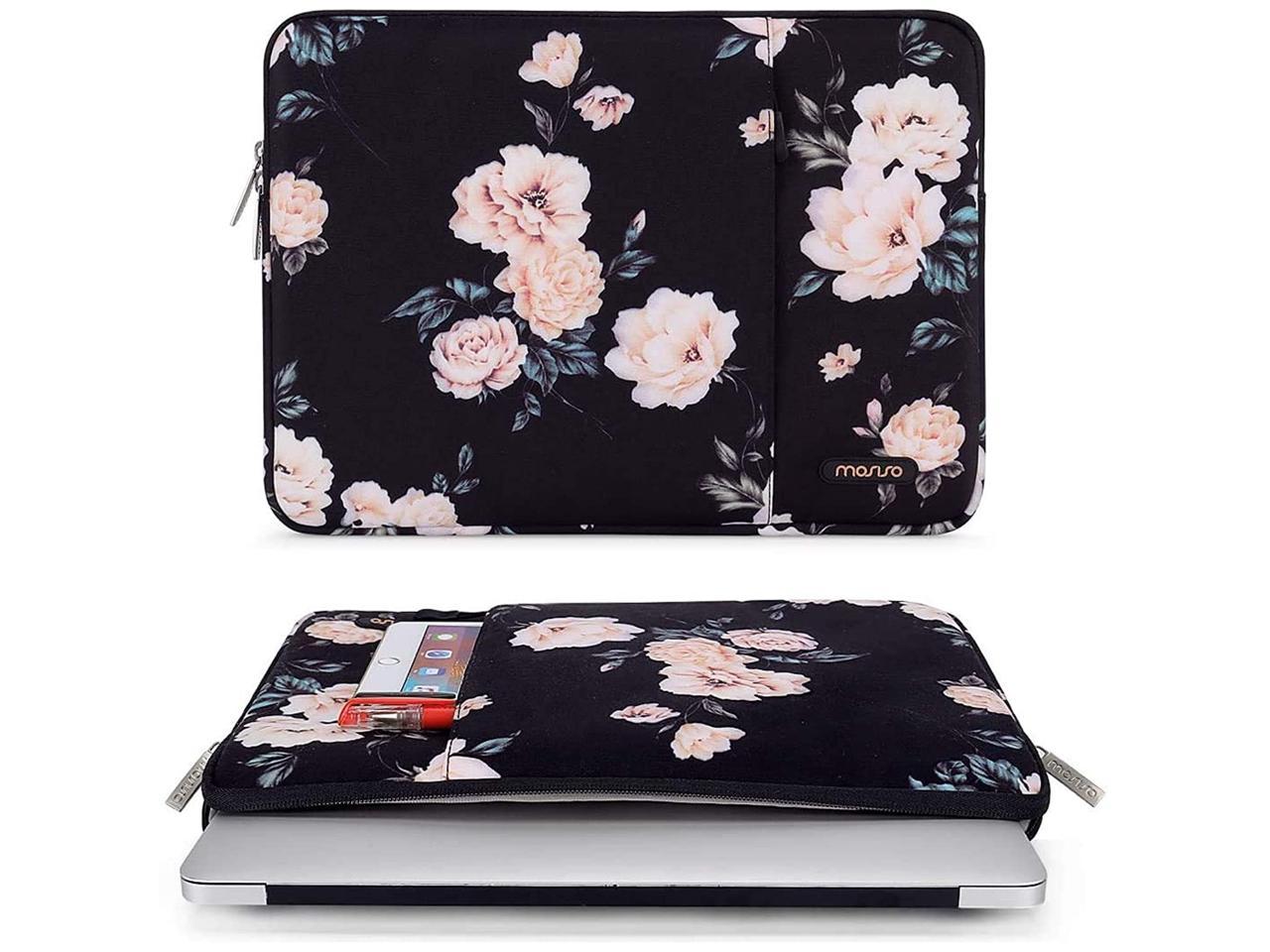 MOSISO Tablet Sleeve Compatible with 2020 iPad Pro 11 inch Water Repellent Neoprene Pattern Bag with Small Case Surface Go 9.7 iPad 10.5 iPad Air 3 Apricot Peony 10.5 iPad Pro iPad 7 10.2 2019 