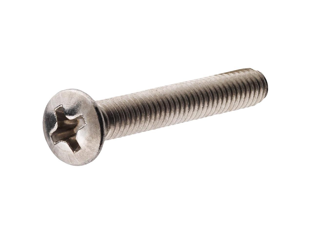 The Hillman Group 44132 10-24 x 4-Inch Oval Head Phillips Machine Screw,  Stainless Steel, 15-Pack - Newegg.com