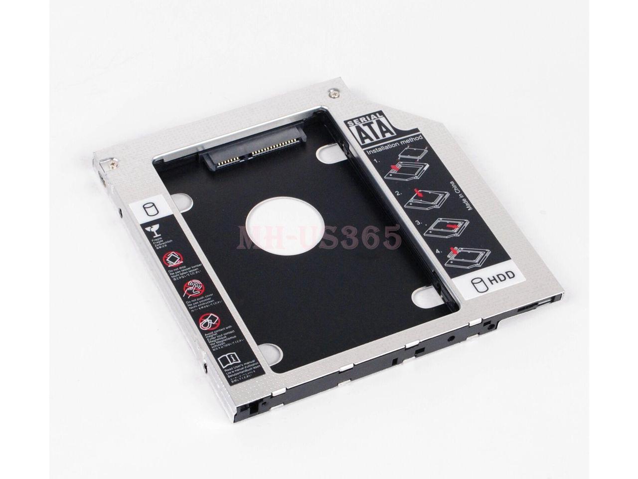2nd 2.5 Hard Drive HDD SSD Caddy Adapter for Dell Inspiron 15 3537 14 3437 GU90N 
