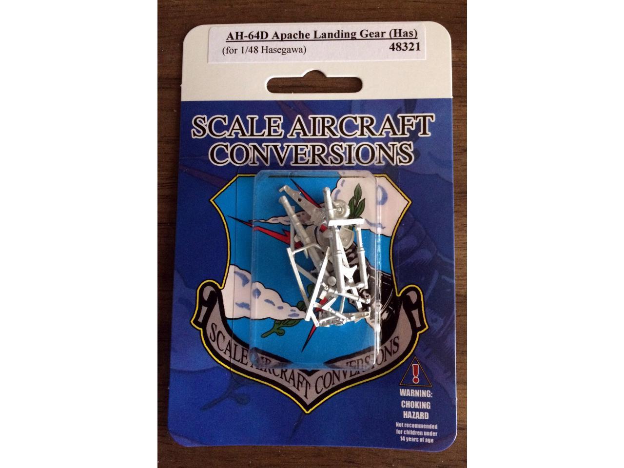 Ah-64d Apache Landing Gear for 1/48th Scale Hasegawa Model SAC 48321 for sale online 