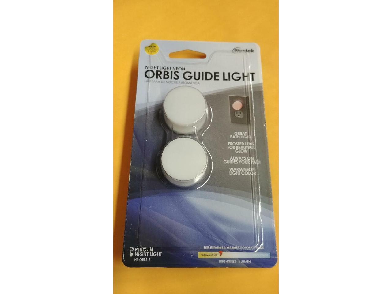 Guide Lights 2pk Westek Nl-orbs-2 UPC 070686771563 for sale online 